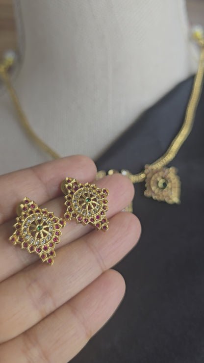 Vishnu Sanku Chakra Choker
