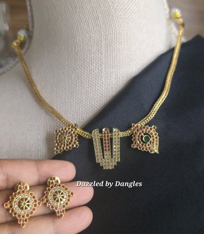 Vishnu Sanku Chakra Choker
